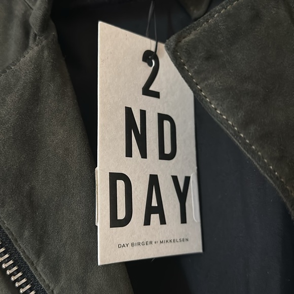 2nd Day Day Birger et Mikkelson jacket size 36 100% goat suede made in Turkey - Picture 3 of 6